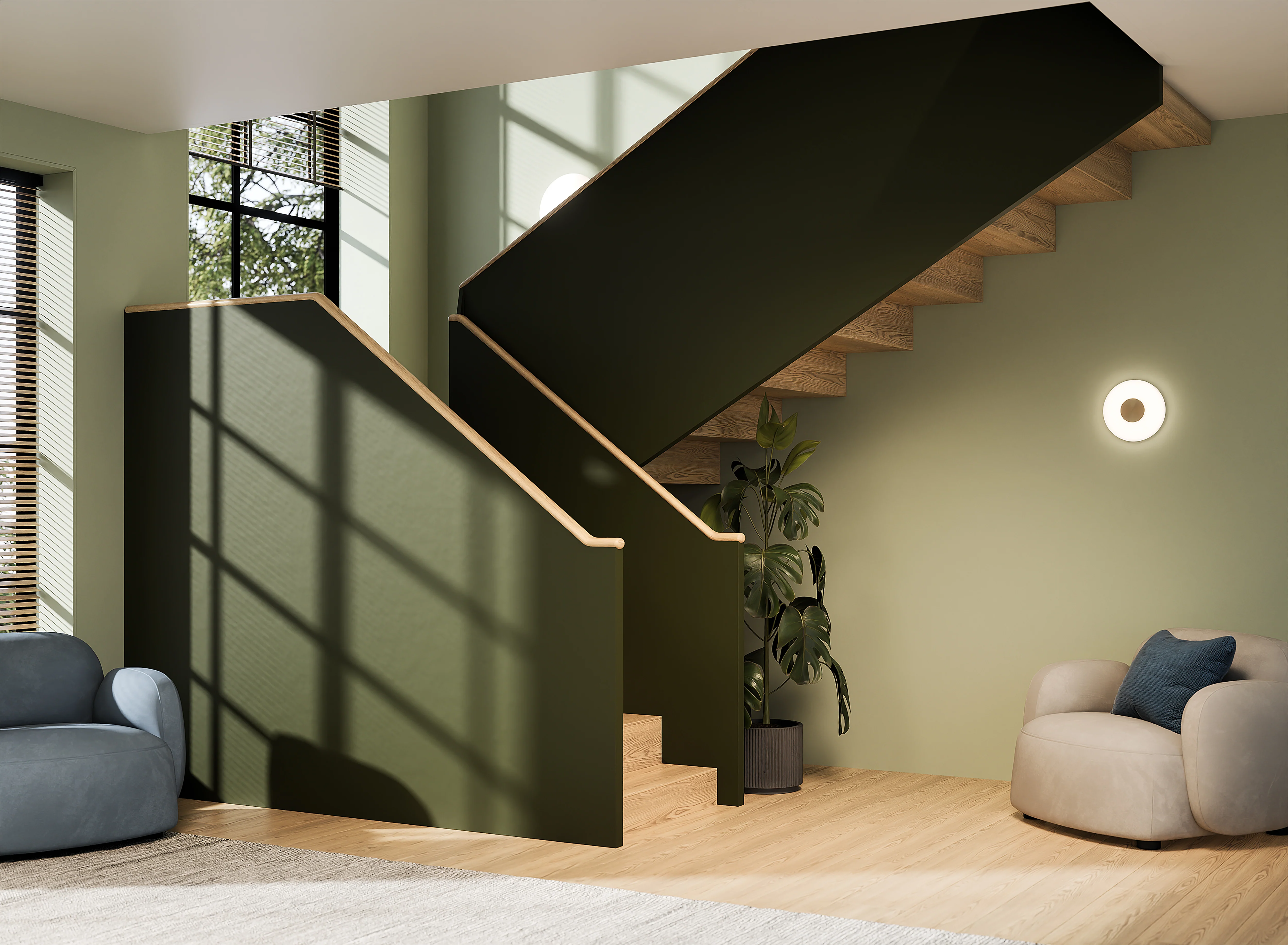 Glint glass opal wall lamp - Image 6